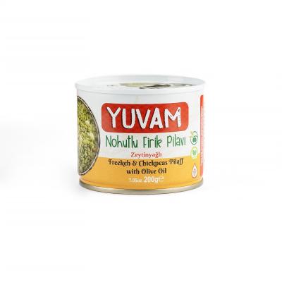 YUVAM FİRİK PİLAVI KONSERVESİ NOHUTLU 200 GR x 24 adet
