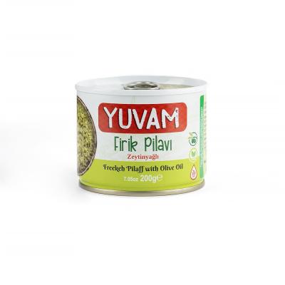 YUVAM FİRİK PİLAVI KONSERVESİ SADE 200 GR x 24 adet